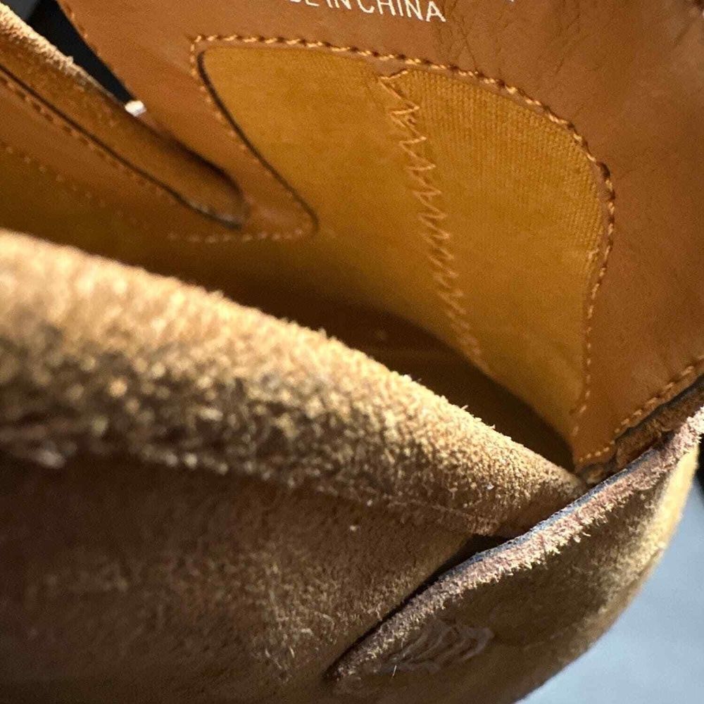 Splendid Platform Clogs Mules 10 Slide Chunky 70s Retro Boho Festival Brown Vina - Picture 7 of 9
